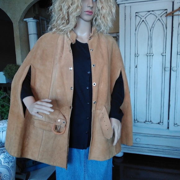 Other - Suede cape
